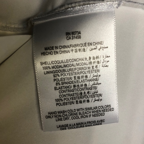 Gorgeous Elegant NWT, Draped-top Beaded Neckline White Grecian Long Maxi Gown - Picture 7 of 7